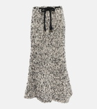 Moncler Genius - 2 Moncler 1952 belted wool-blend skirt