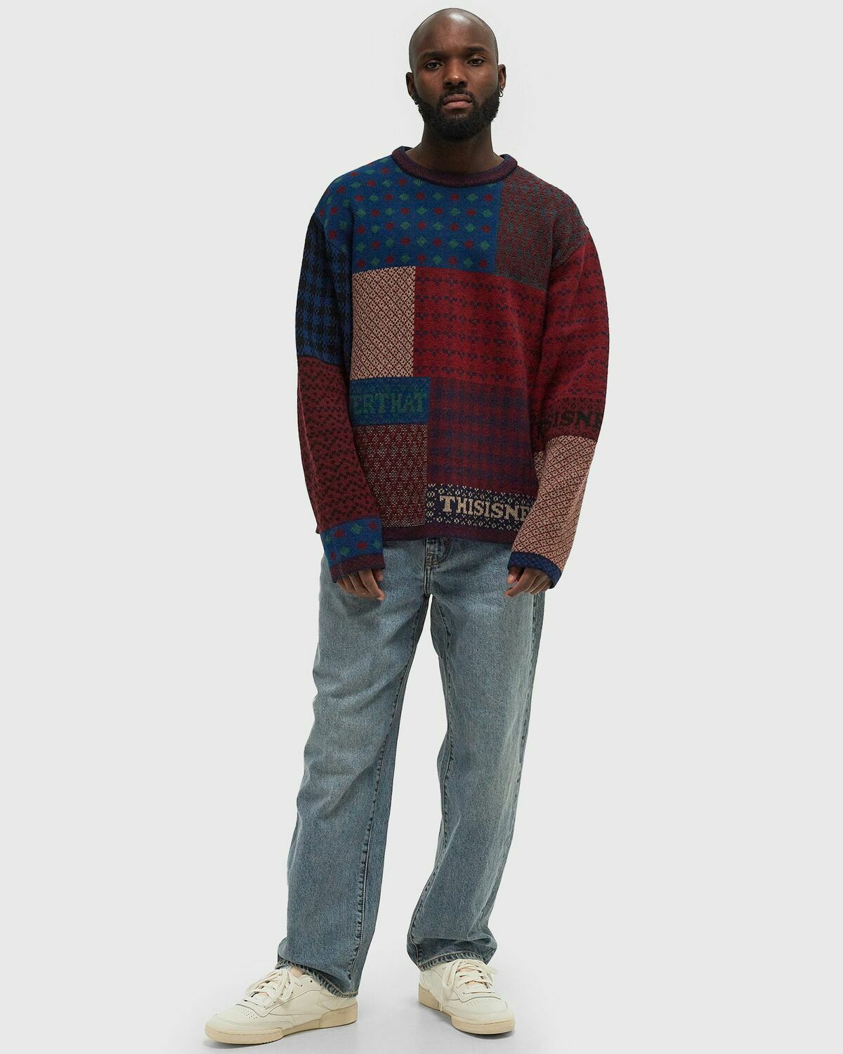 ★thisisneverthat★Striped Knit L/S Top MUSINSA | thisisneverthat® Striped Knit L/S Top Navy