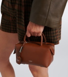 Max Mara Small leather top-handle bag