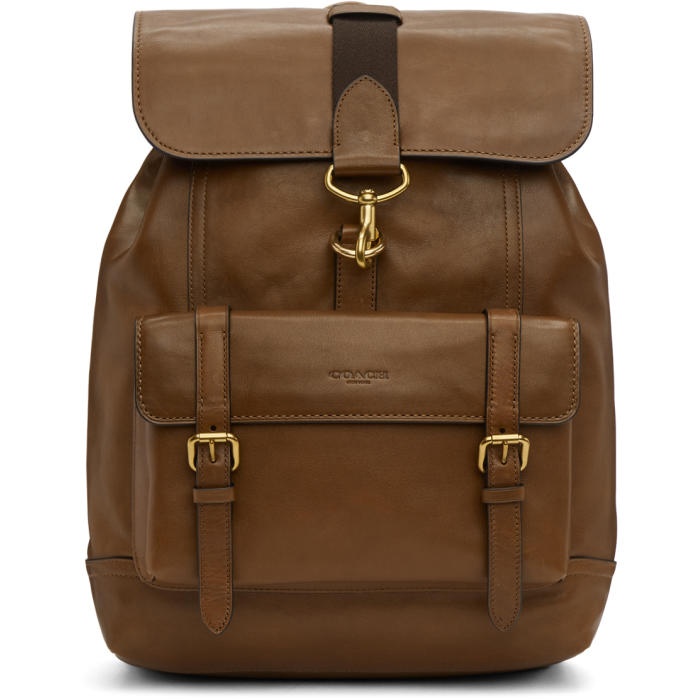 Photo: Coach 1941 Brown Leather Backpack 