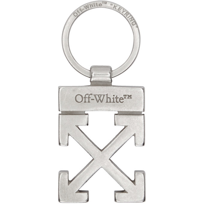 Photo: Off-White Silver Arrows Keychain