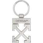 Off-White Silver Arrows Keychain