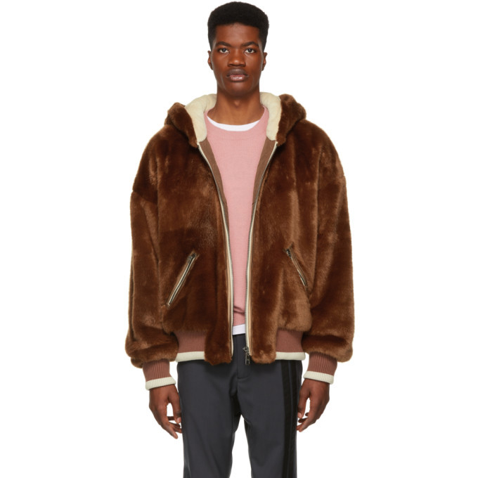 Dolce and Gabbana Brown Teddy Bear Hoodie Dolce & Gabbana