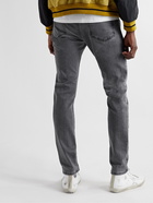 FRAME - L'Homme Skinny-Fit Organic Stretch-Denim Jeans - Gray