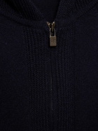 LORO PIANA - Baby Cashmere Knit Merano Zip-up Hoodie