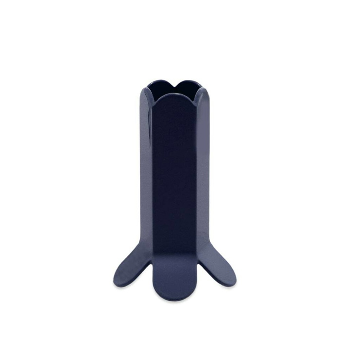 Photo: HAY Arcs Candleholder Small in Dark Blue