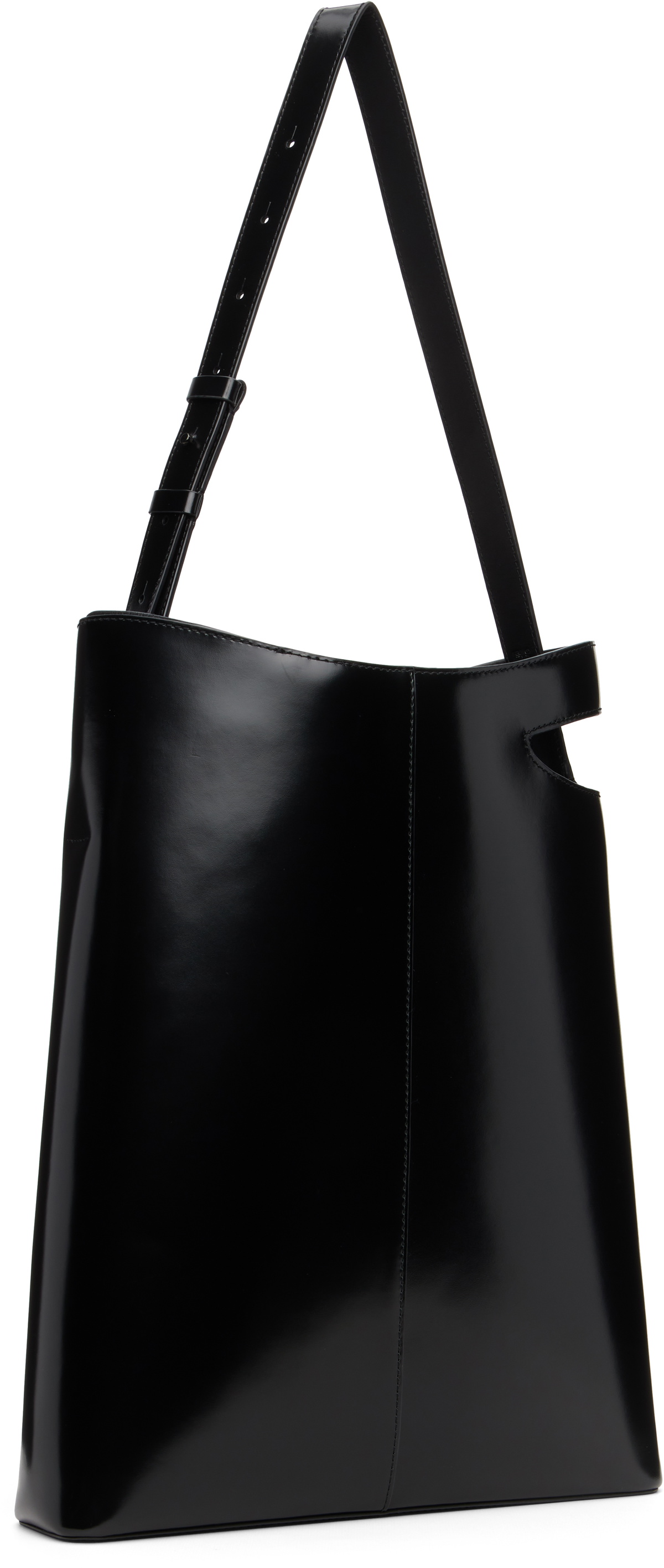LGN Louis Gabriel Nouchi Black Brief Tote