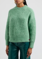 16 Arlington Sephia Alpaca-blend Jumper Green