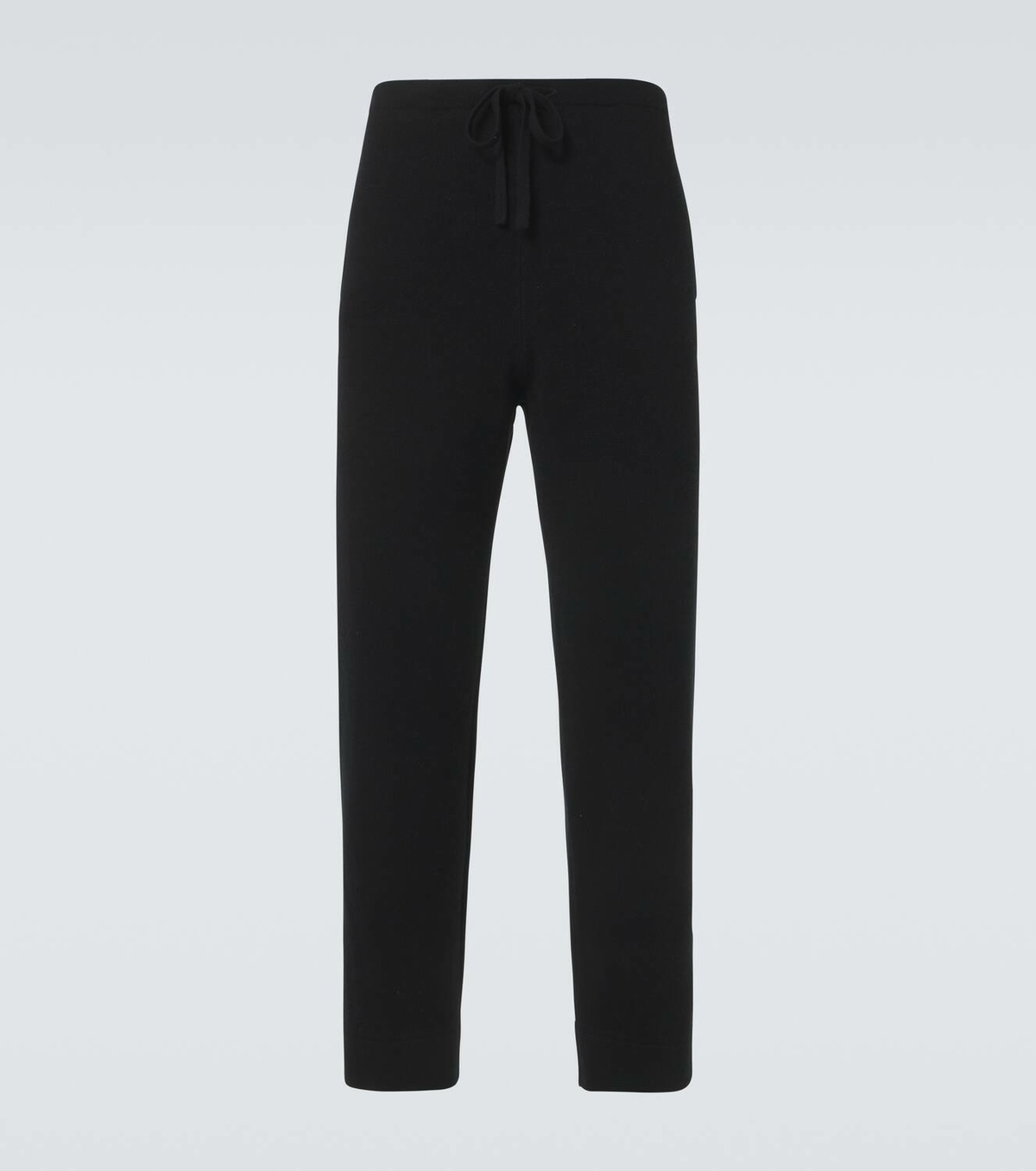 God's True Cashmere Knitted cashmere straight pants