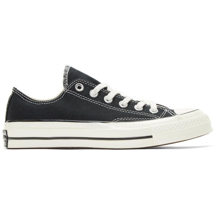Photo: Converse Black Chuck Taylor All-Star 70 Sneakers