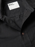 Margaret Howell - MHL Painters Cotton Oxford Shirt - Black