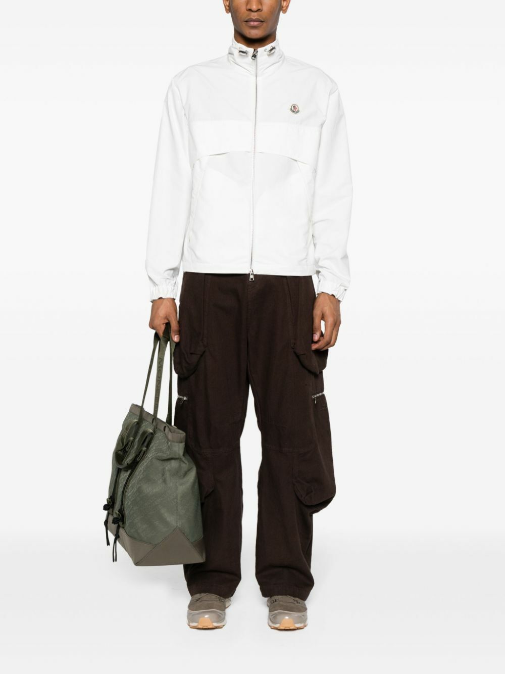 Moncler White Gales Lightweight Jacket Moncler