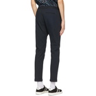 PS by Paul Smith Navy Seersucker Trousers