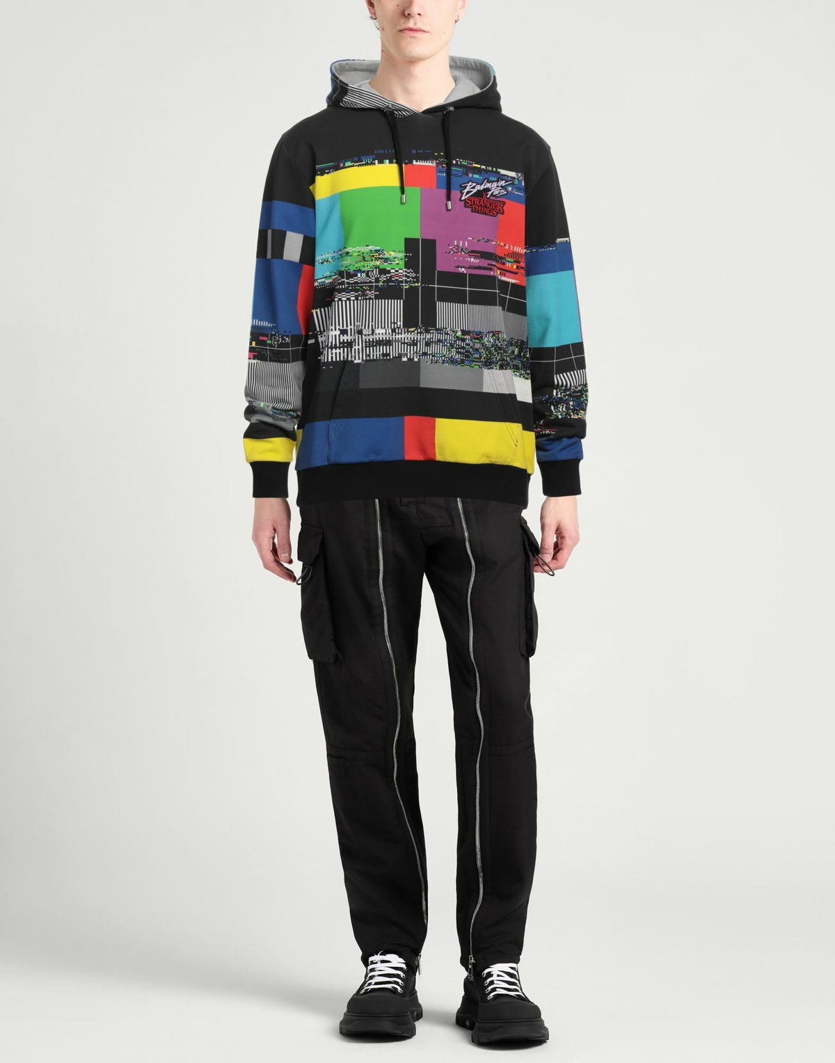 Balmain Mens Sweatshirt in Black