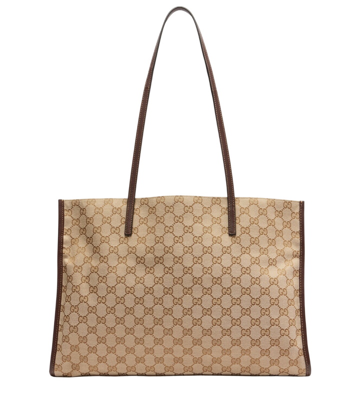 Photo: Gucci Large GG canvas shopper