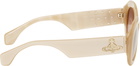 Vivienne Westwood Beige Vivienne Sunglasses