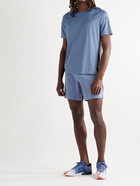 ON - Stretch-Shell and Mesh Shorts - Blue