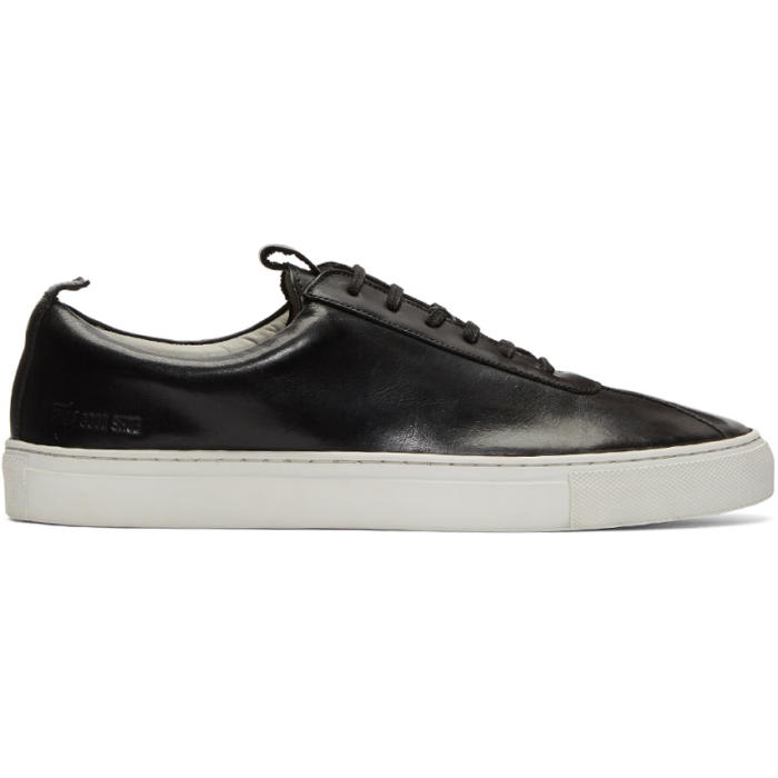 Photo: Grenson Black Leather Sneakers