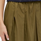Wood Wood Women's Delfina Tech Midi Skirt in Pitch-Dark