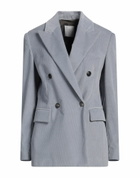 Eleventy Womens Blazer Slate in Blue