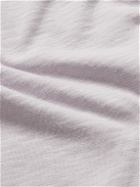 Velva Sheen - Slim-Fit Slub Cotton-Jersey T-Shirt - Purple