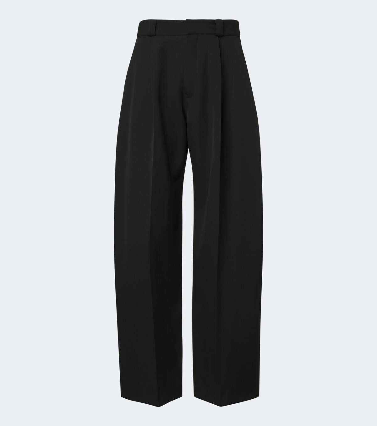Balenciaga Wool twill barrel-leg pants