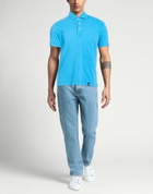 Drumohr Mens Polo shirt Azure