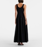 Fforme Marina cotton and silk maxi dress