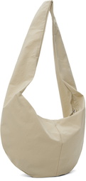Gabriela Coll Garments Beige No.250 Crossed Fabric Bag
