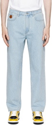 AAPE by A Bathing Ape Blue 'AAPE NOW' Jeans