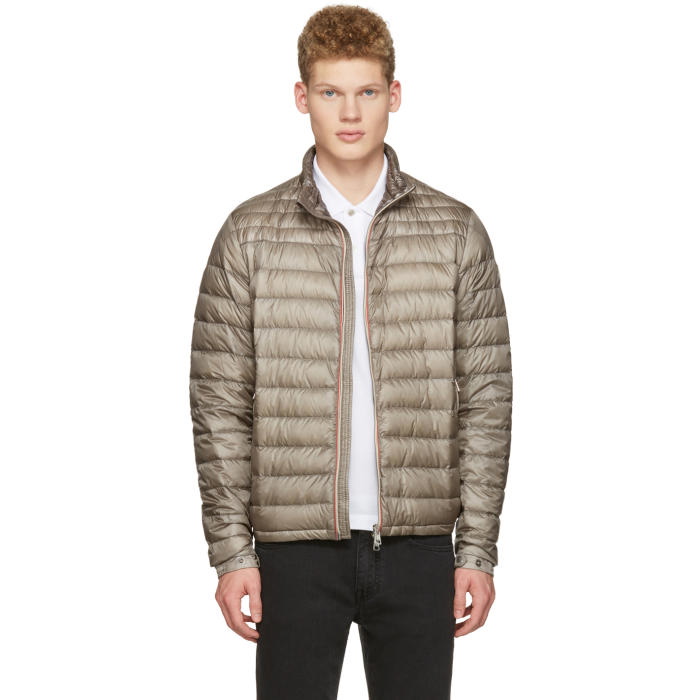 Photo: Moncler Grey Down Daniel Jacket