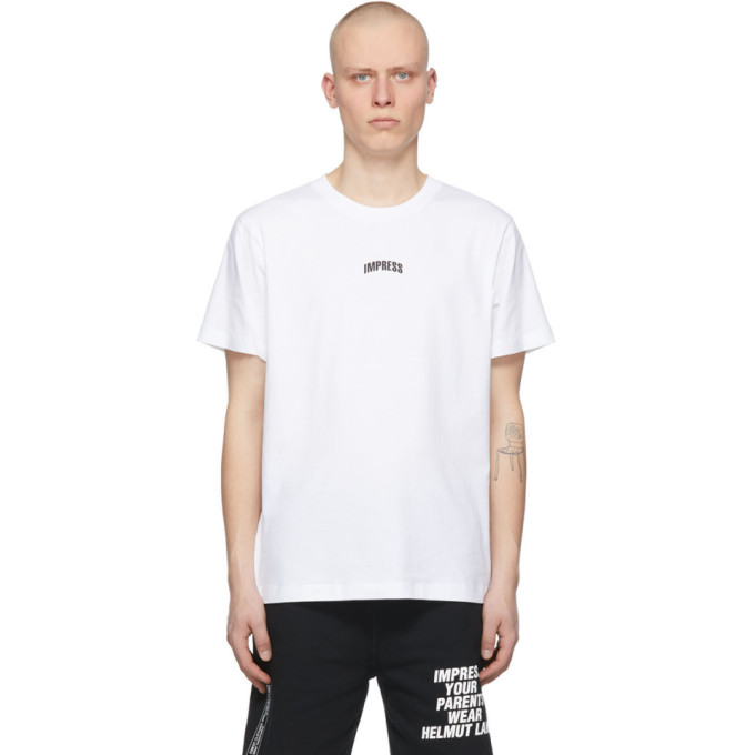 Photo: Helmut Lang White Impress T-Shirt