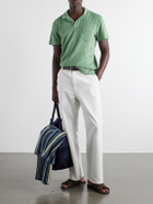 Orlebar Brown - Terry Cotton-Terry Polo Shirt - Green