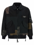 Comme des Garçons Homme Patchwork Bomber Jacket