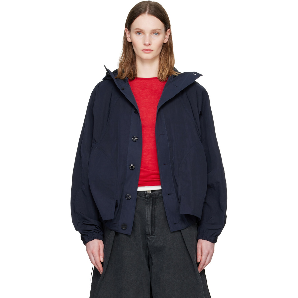 YMC Navy Bonehead Jacket