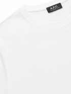 A.P.C. - Jimmy Cotton-Jersey T-Shirt - White