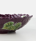 Bordallo Pinheiro Grapes earthenware salad bowl