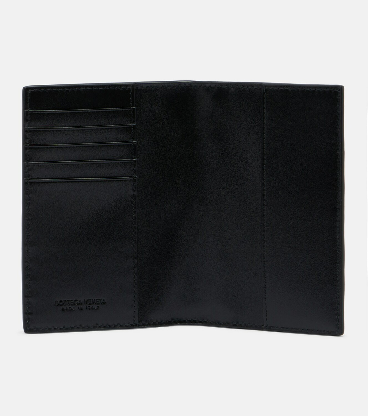 Bottega Veneta Intrecciato leather passport holder