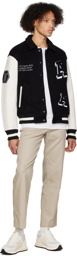 Axel Arigato Black Illusion Varsity Bomber Jacket