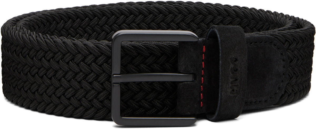 Hugo Black Woven Belt