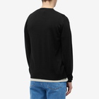 John Smedley Men's Burley Merino Cardigan in Black