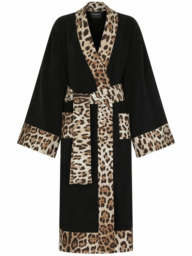 Photo: DOLCE & GABBANA - Leopardo Bathrobe