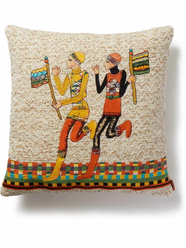 Photo: Missoni Home - Britney Embroidered Down Pillow