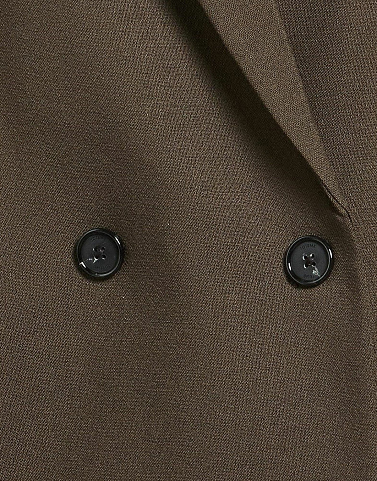 Toteme Womens Blazer Military in Green