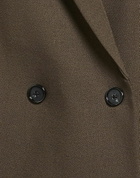 Toteme Womens Blazer Military in Green