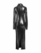 Maje Womens Maxi dress in Silver