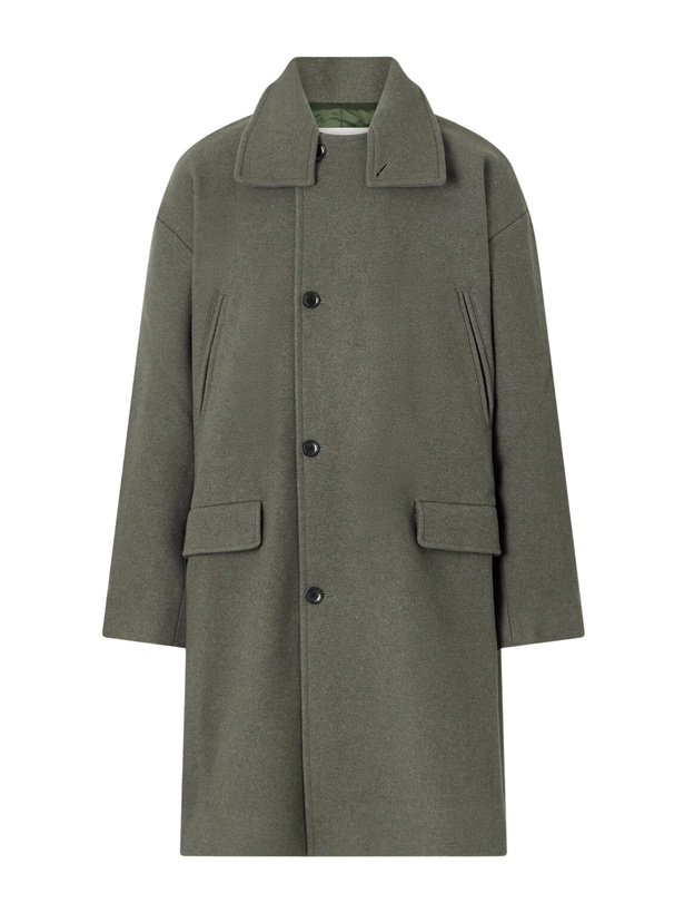 Photo: A Kind Of Guise - Anso Wool and Cashmere-Blend Felt Coat - Green