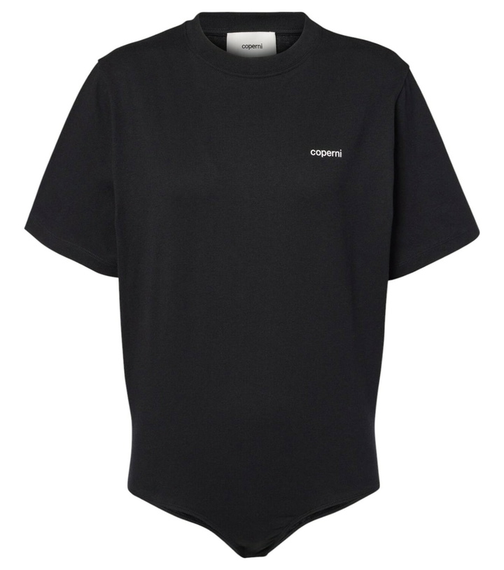 Photo: Coperni Logo cotton bodysuit