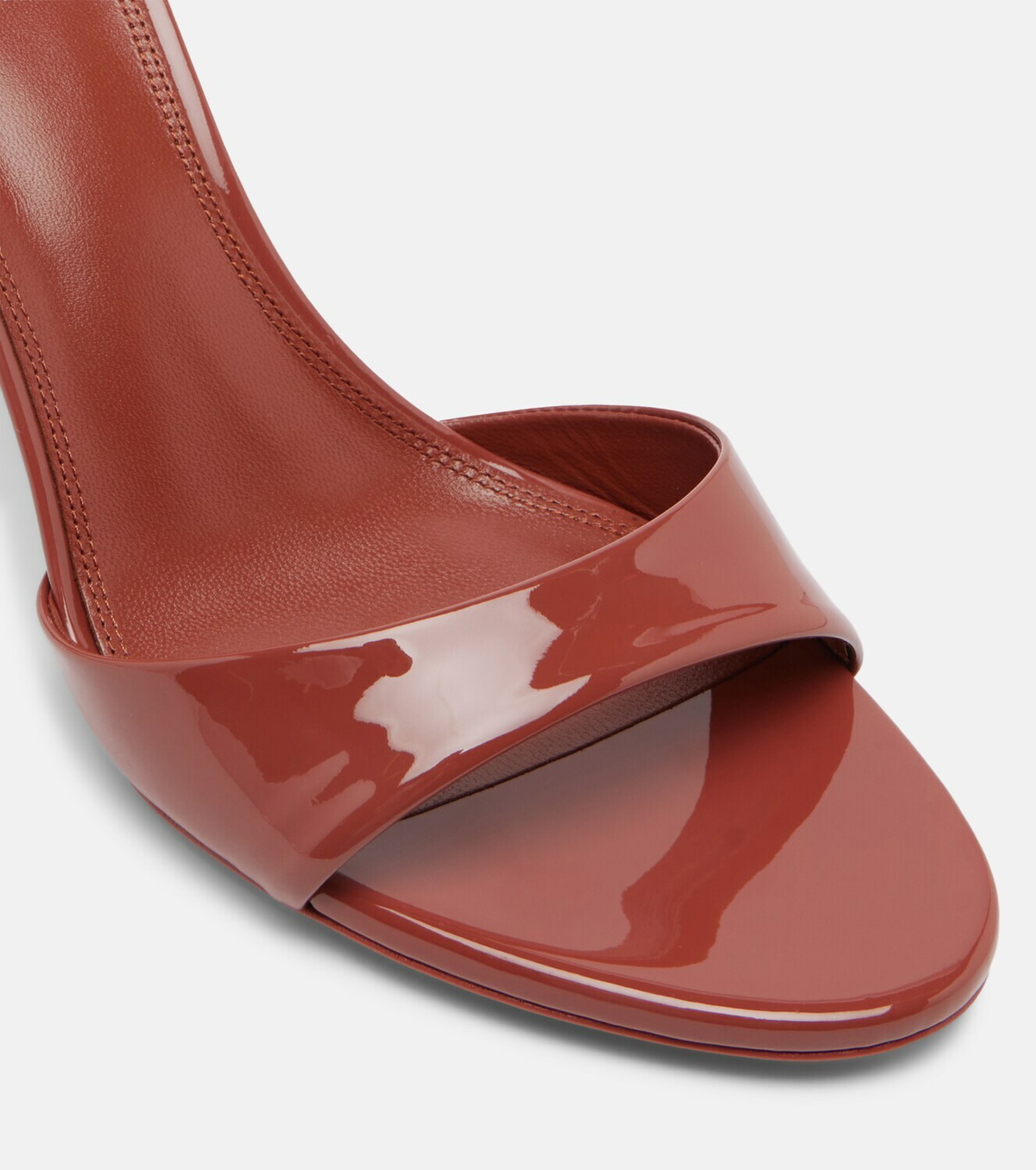 Paris Texas Lidia patent leather mules