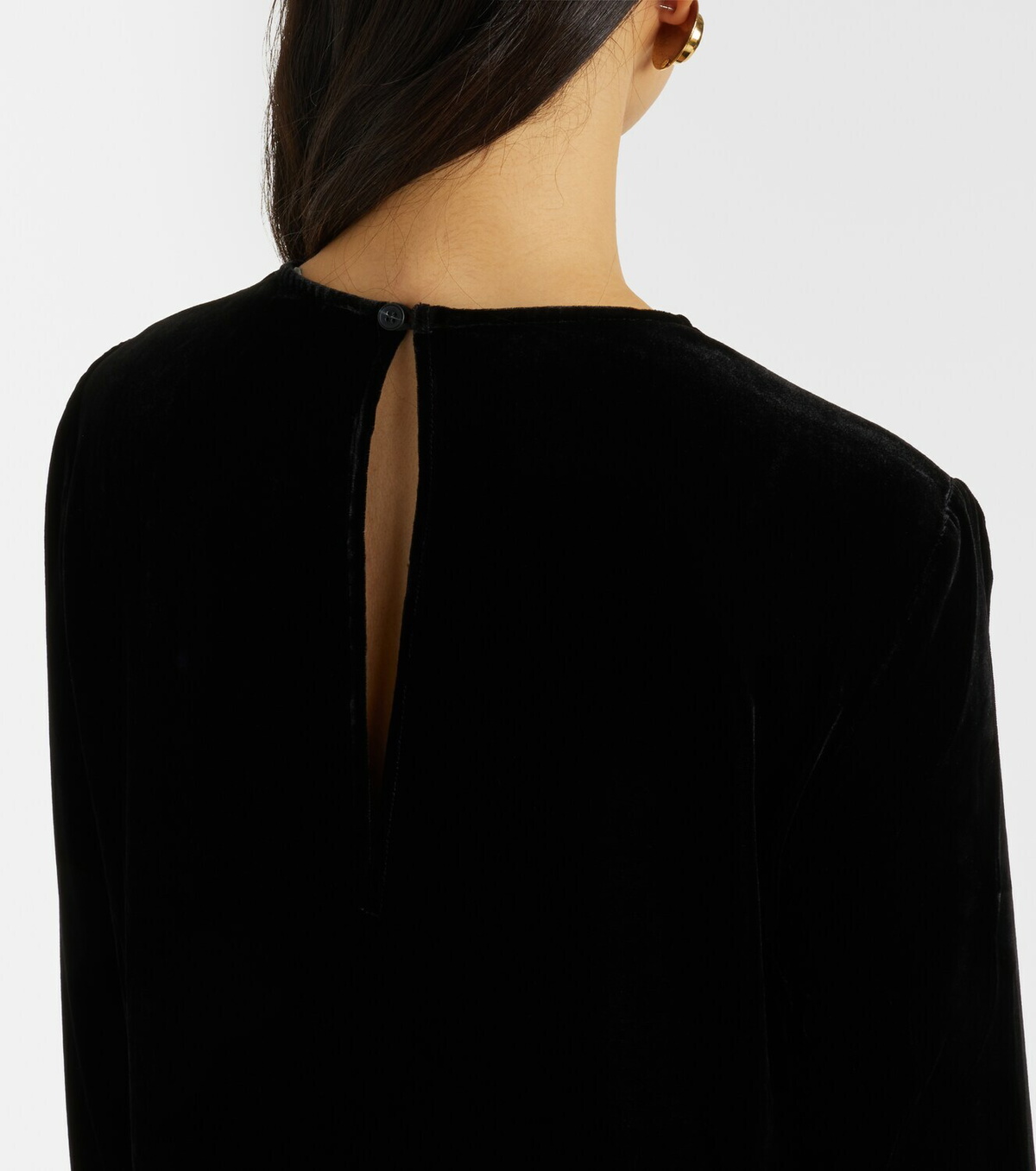 Asceno Larissa velvet minidress